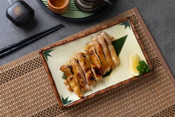 ızgara Teriyaki tavuk plaka 