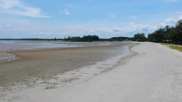 Drony Záběr Bagan Zřejmě Pláži Malajsii — Stock video