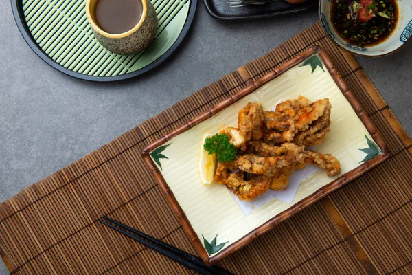 Comida Japonesa Cáscara Blanda Cra — Foto de Stock