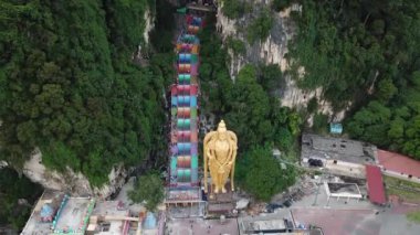 Batu hava görüntülerini mağara, turistik Malezya