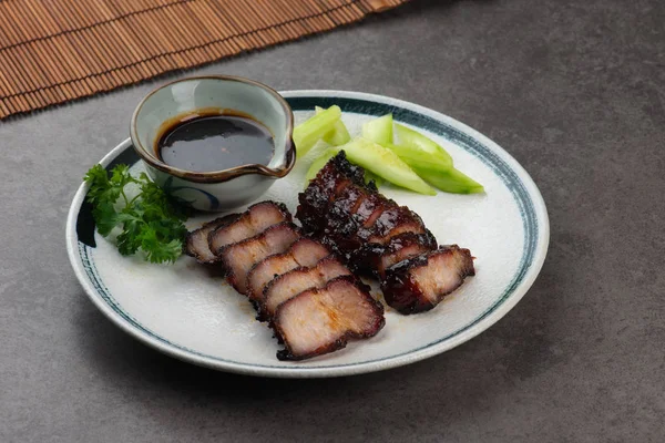 Chinese Bbq Pork Background — Stock Photo, Image