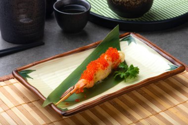 Yakitori: Japonca bile delip karides / karides