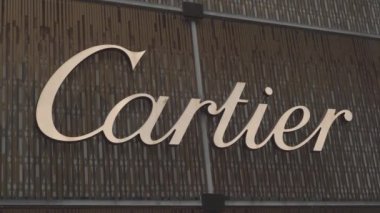 Kuala Lumpur, Malezya - Kas 5 2018 : Pavilion alışveriş merkezinde Cartier dükkanı, Bukit Bintan