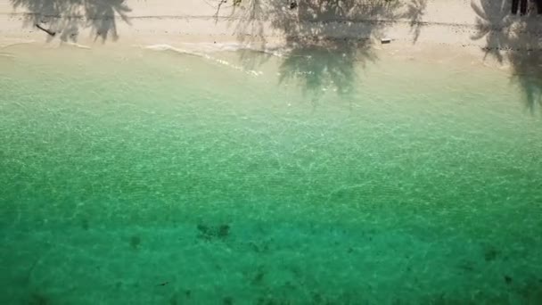 Natursköna Bilder Vackra Havet Med Turkos Vatten — Stockvideo