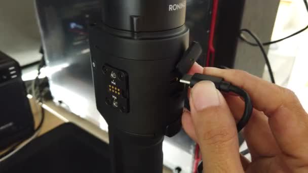 Kuala Lumpur Malaysia Juli 2019 Berömd Kamera Sony A7Iii Eller — Stockvideo