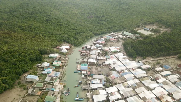 Malowniczy Widok Lotu Ptaka Pulau Ketam Malezji — Zdjęcie stockowe