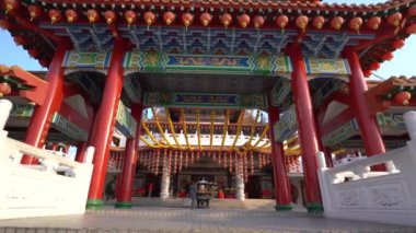 Kuala Lumpur, Malezya - 02 Ağustos 2019: Thean Hou Tapınağı