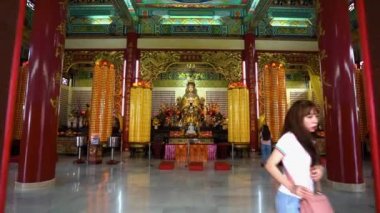 Kuala Lumpur, Malezya - 02 Ağustos 2019: Thean Hou Tapınağı