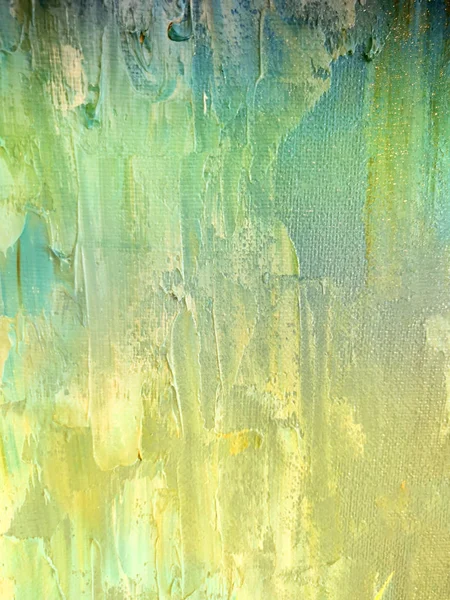 Oil Paint Background Various Shades Green — Free Stock Photo