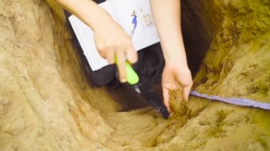 Not defterinde yazılı kadın ekolojist