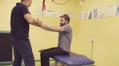 Doktor yardım sporcu Rehabilitasyon Merkezi