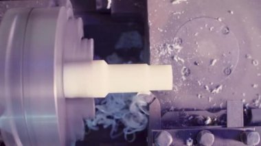 Çalışma Cnc freze tezgahı üzerinde bir bitki