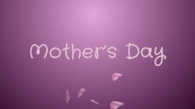 Animasyon anneler günü, tebrik kartı