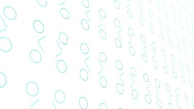 Elips ve çizgilerile 3d animasyon arka plan