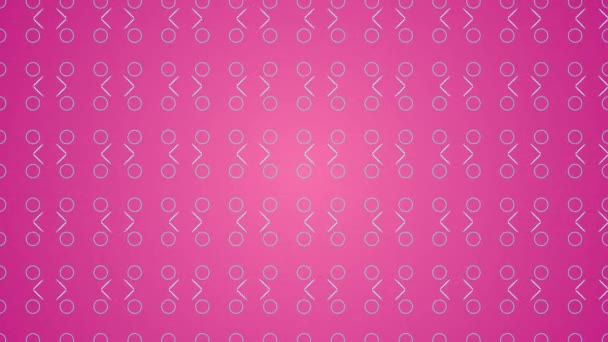 Animering gradient bakgrund med cirkel och linjer — Stockvideo