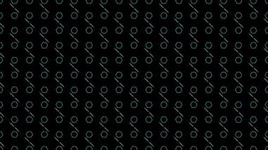 Altıgen ve çizgilerle animasyon arka plan