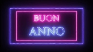 Animasyon neon işareti 
