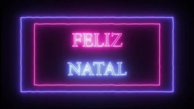 Animasyon neon işareti 