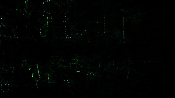 「ブラックフライデーセール -50%」テキストを含む3Dアニメーションデータデジタルコード — ストック動画