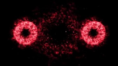 Uzayda birkaç patlamadan şok dalgası