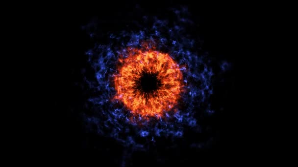 Onde de choc provoquée par plusieurs explosions dans l'espace 