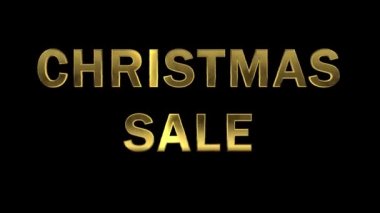 Altın harflerle toplayan parçacıklar - Noel Hediyesi