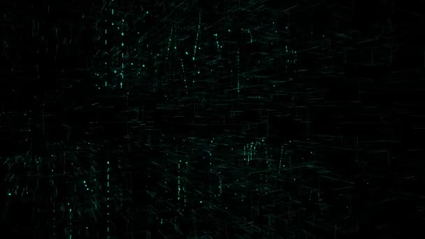 「メイド・イン・チャイナ」テキストを含む3Dアニメーションデータデジタルコード — ストック動画
