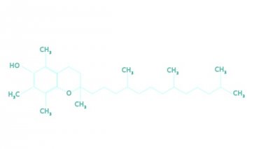 E vitaminianimasyon moleküler yapısı