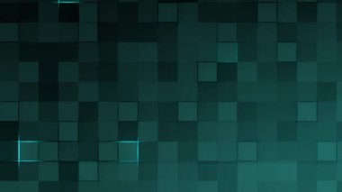 Animasyonlu arka plan - mavi mozaik