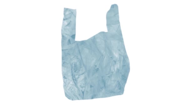 Animazione No sacchetto di plastica — Video Stock