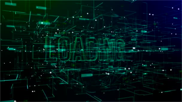 Déplacement de l'espace numérique avec chargement du texte 