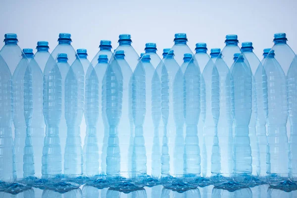 Botellas Plástico Vacías Concepto Reciclaje — Foto de Stock