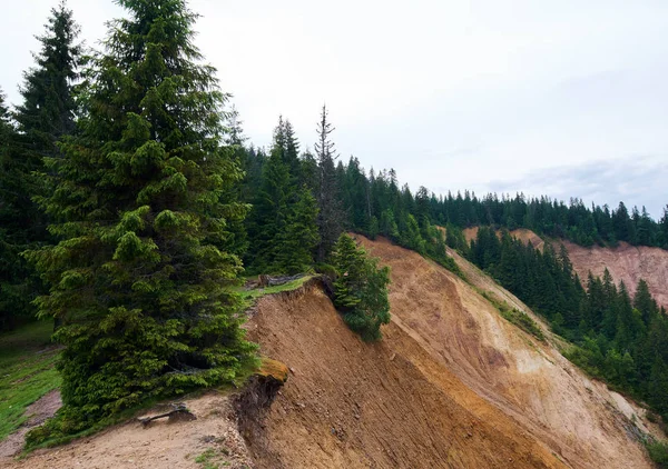 Scenic View Erosion Ruginoasa Pit Apuseni Mountains Romania — Stock Photo, Image