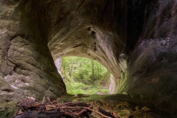 Portile Bihorului Jeskyně Přírodním Parku Apuseni Rumunsko — Stock fotografie
