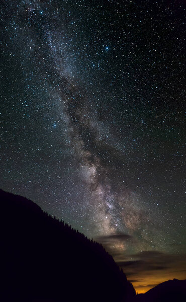 Галактика Млечный Путь, наблюдаемая в Северном полушарии
