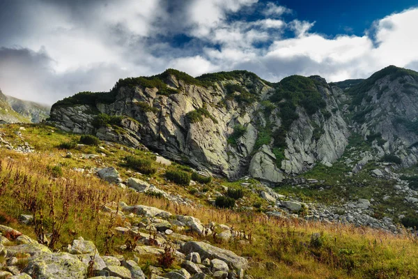 Schilderachtig Landschap Met Bergketen Wandelweg — Stockfoto