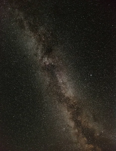 Γαλαξία Milky Way Όπως Φαίνεται Στο Νορθερ Ημισφαίριο — Φωτογραφία Αρχείου