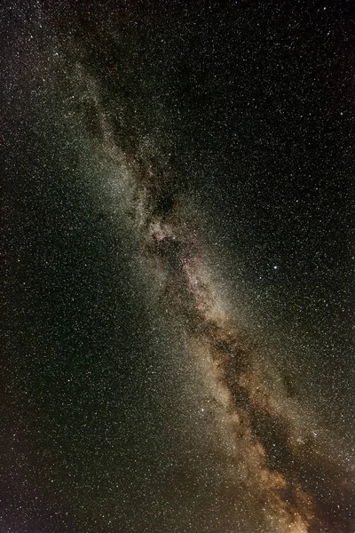 Galassia Della Lattea Vista Nell Emisfero Nord — Foto Stock