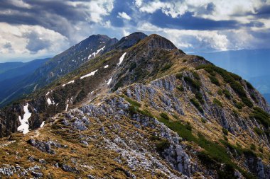 Rocky Dağları ve hiking trail ile manzara