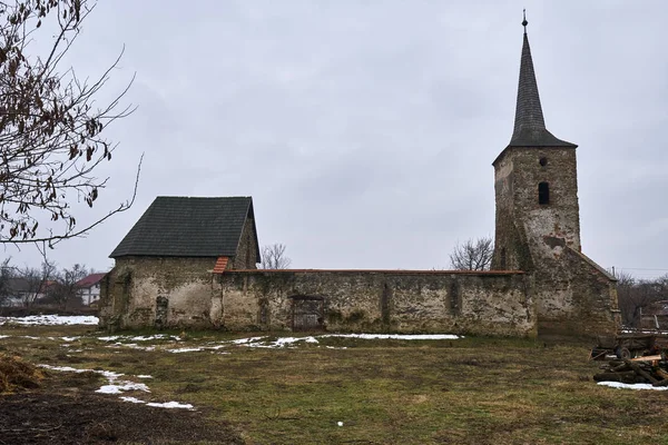 Ruïnes Van Een Middeleeuws Kasteel Vesting — Stockfoto