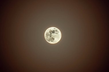 The full moon at night clipart