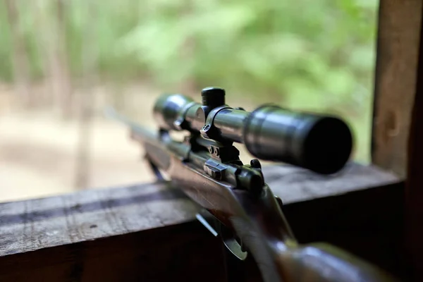 Hunting Rifle Optical Scope — Stock Photo, Image