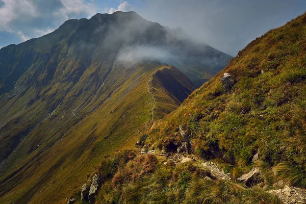 Paysage Avec Des Pics Montagne Rocheux Été — Photo