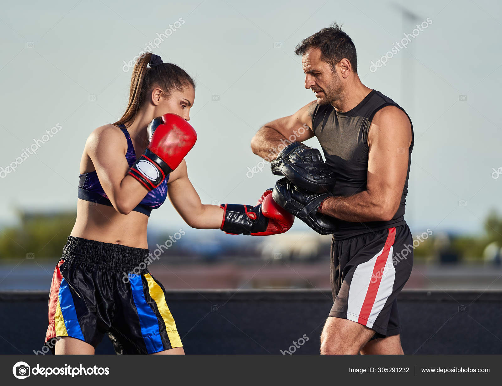 hitting mitts boxing