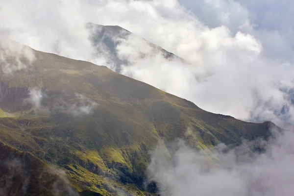 Picturesque Landscape Mountain Peaks Late Summer — Stock Photo, Image