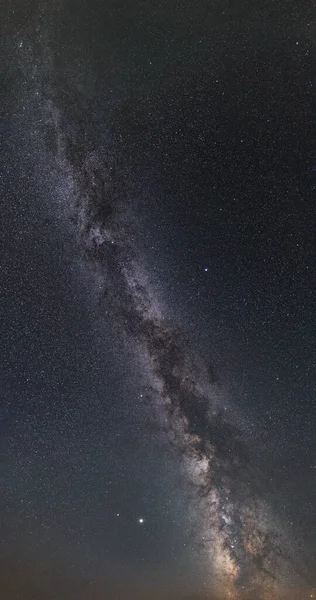 Voie Lactée Galaxie Heure Été Dans Hémisphère Nord — Photo