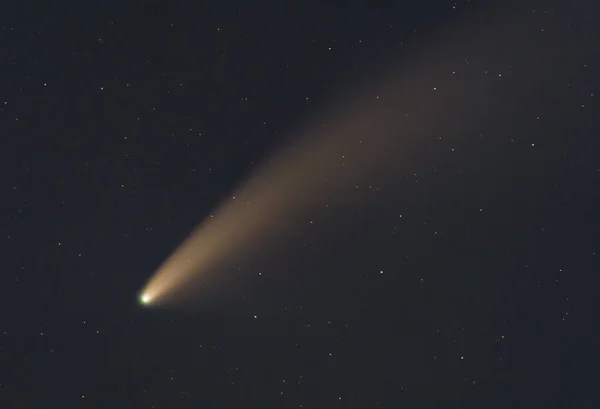 2020 Cometa Neowise Visto Hemisfério Norte — Fotografia de Stock