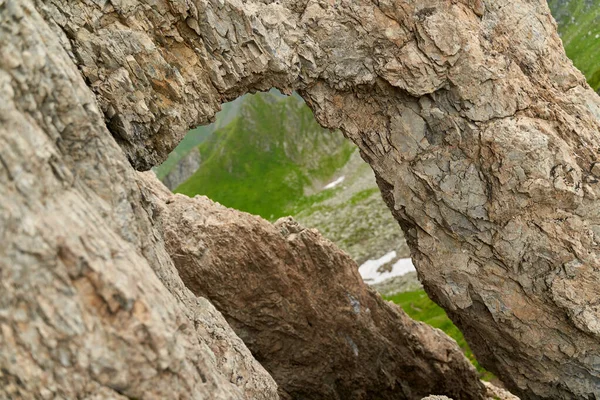 Finestra Dei Draghi Arco Roccia Fenomeno Naturale Nelle Montagne Rocciose — Foto Stock