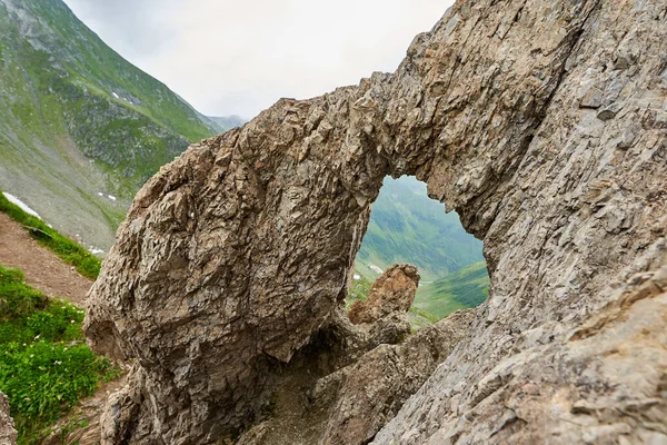 Αψίδα Του Βράχου Dragons Window Ένα Φυσικό Φαινόμενο Στα Βραχώδη — Φωτογραφία Αρχείου