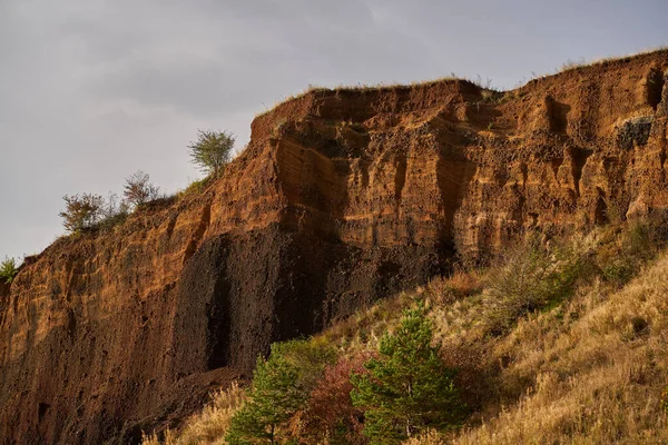 Vulkanische Formationen Aus Der Caldera Eines Seit Millionen Jahren Erloschenen — Stockfoto